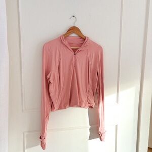 Lululemon Athletica Pink Hoodie Sweatshirt